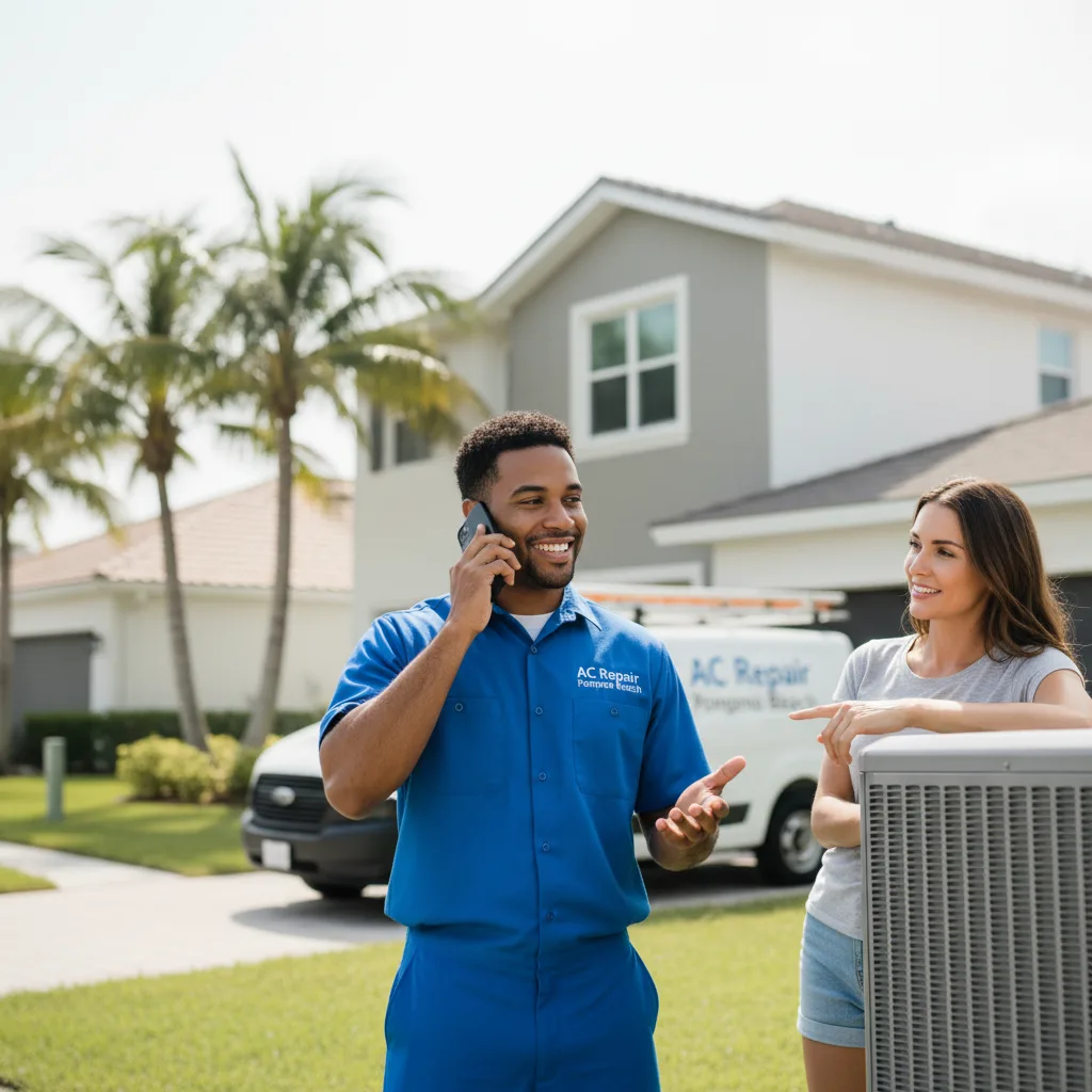 AC Repair Pompano Beach customer support in Ventura